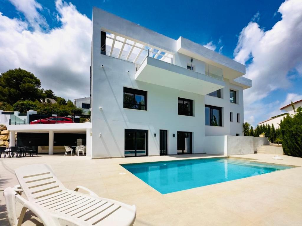 Calpe Villa Lujo Playa Piscina Jardin Barbacoa Ideal Familias Y Grupos 外观 照片